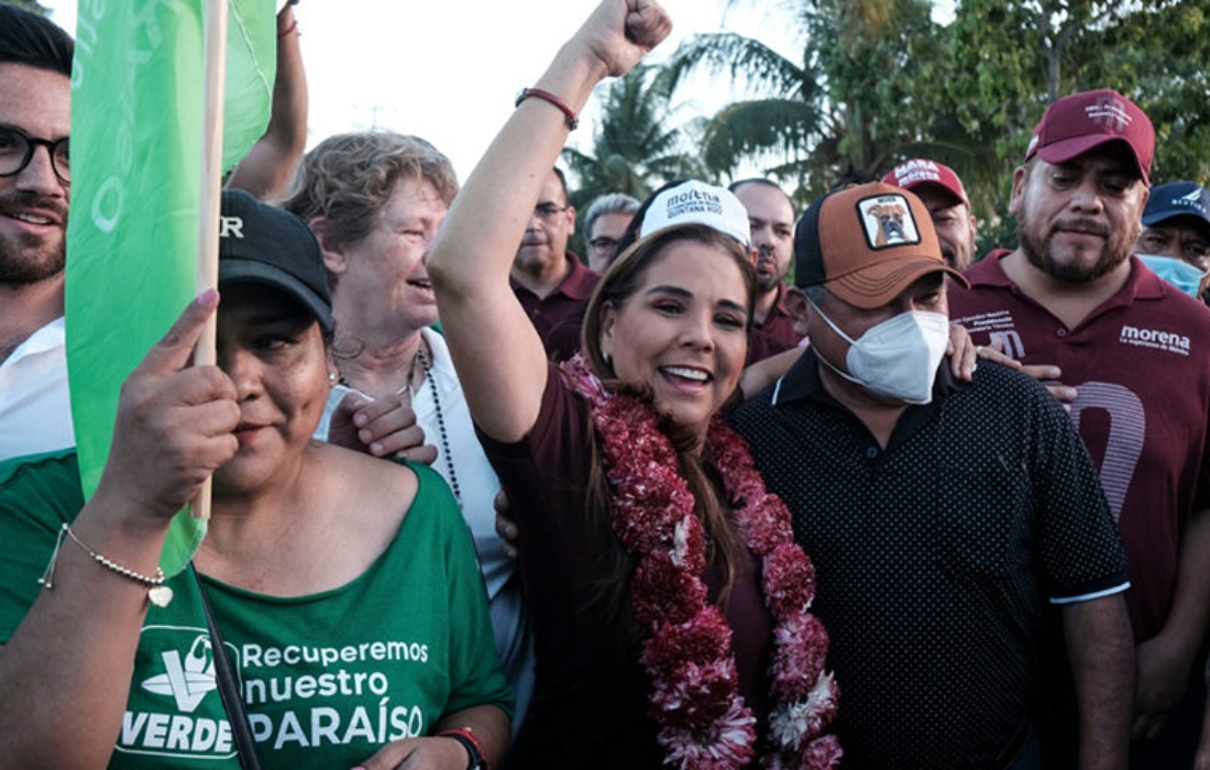 Mara Lezama arrasa en Puerto Morelos