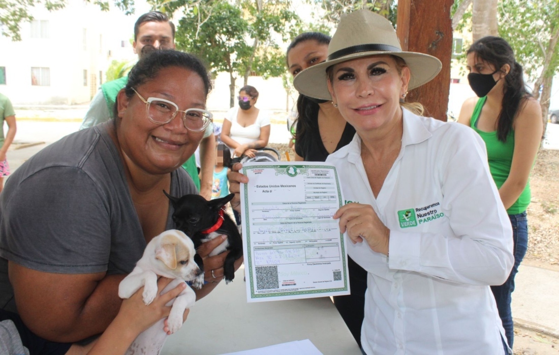 Susy Hurtado se compromete a proteger los derechos de los animales