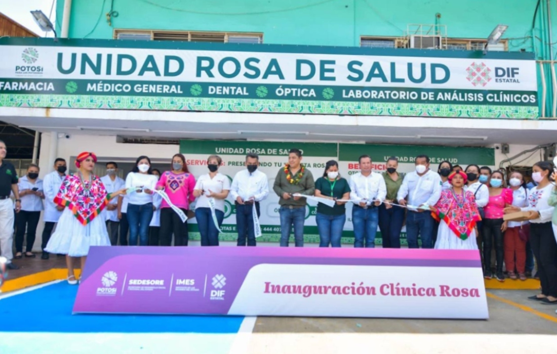 Clínica Rosa en Tamazunchale beneficiará a 20 mil mujeres