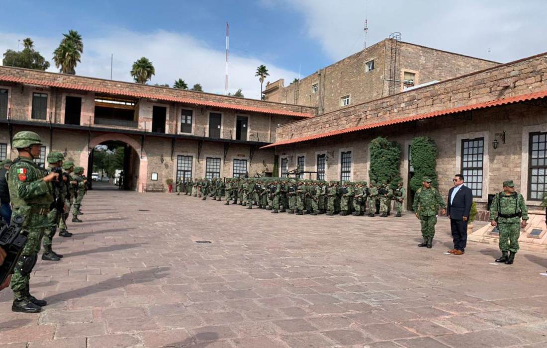 Se suman más militares a las tareas de seguridad en San Luis Potosí